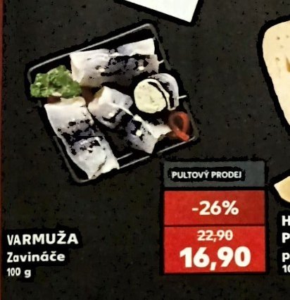VARMUŽA Zavináče 100 g