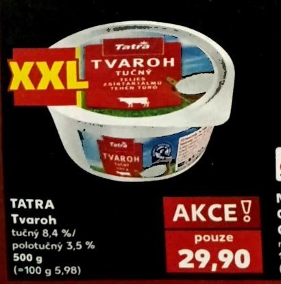 TATRA Tvaroh 500 g