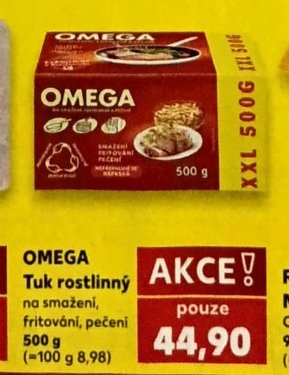 OMEGA Tuk rostlinný