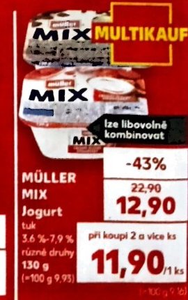 MÜLLER MIX Jogurt