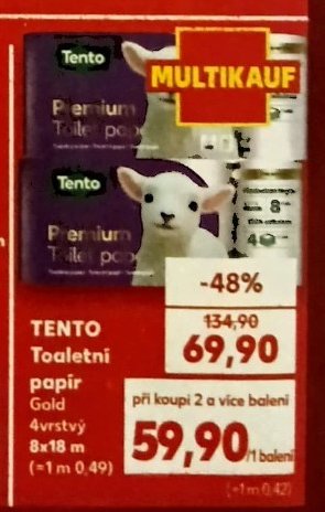 TENTO Toaletní papír