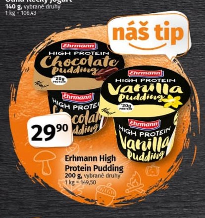 Erhman High Protein Pudding