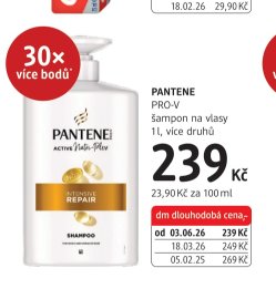 PANTENE PRO-V šampon na vlasy