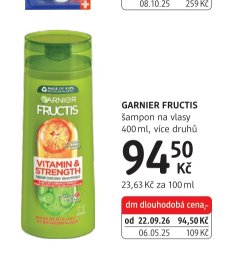 GARNIER FRUCTIS šampon na vlasy