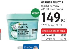 GARNIER FRUCTIS maska na vlasy