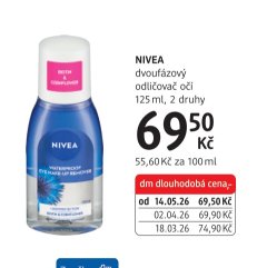 NIVEA dvoufázový odličovač očí