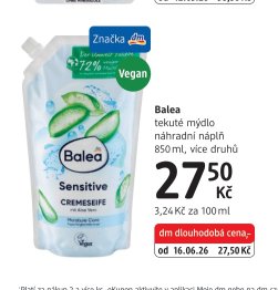Balea tekuté mýdlo náhradní náplň