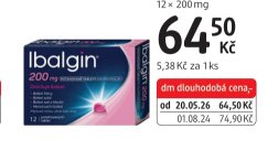 Ibalgin 200 potahované tablety 12x200mg