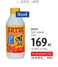 KRTEK čistič odpadů 900 g