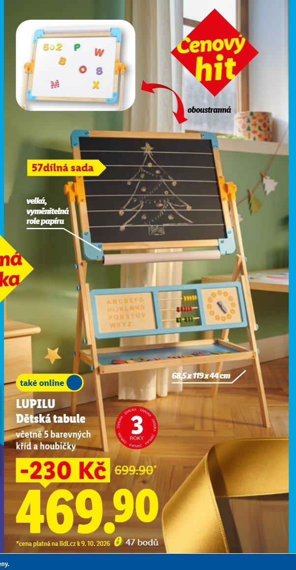 LUPILU Dětská tabule