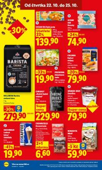 aktuální leták Lidl 22.10.2026-25.10.2026
