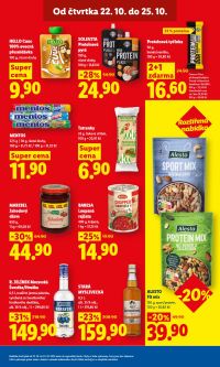 aktuální leták Lidl 22.10.2026-25.10.2026