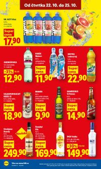 aktuální leták Lidl 22.10.2026-25.10.2026