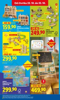 aktuální leták Lidl 22.10.2026-25.10.2026