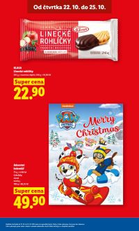 aktuální leták Lidl 22.10.2026-25.10.2026
