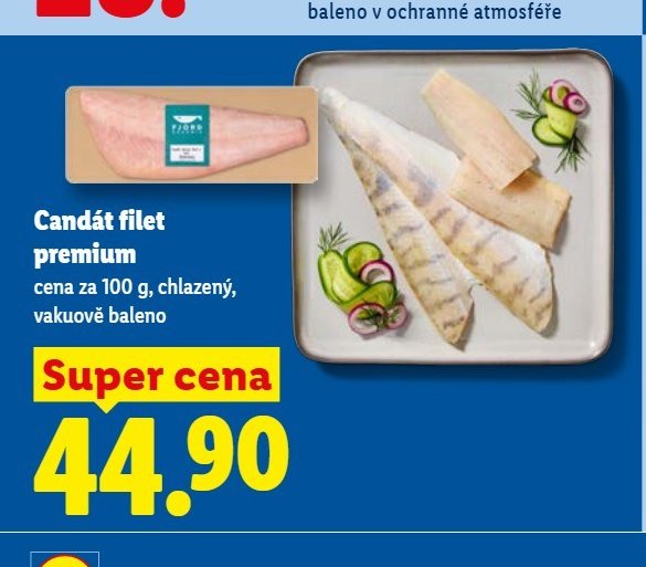 Candát filet premium