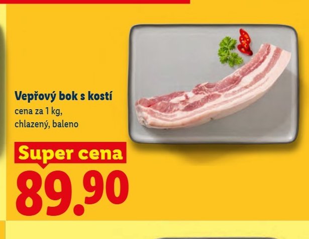 Vepřový bok s kostí