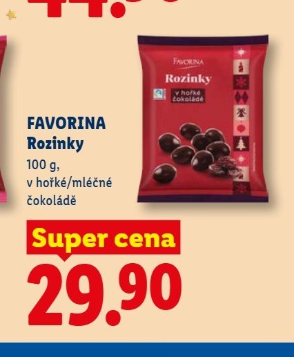 FAVORINA Rozinky