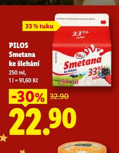 PILOS Smetana ke šlehání