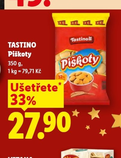 TASTINO Piškoty