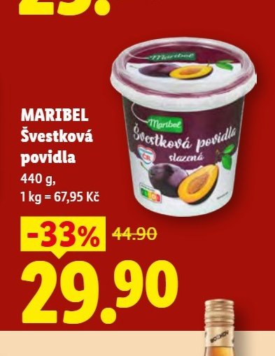 MARIBEL Švestková povidla