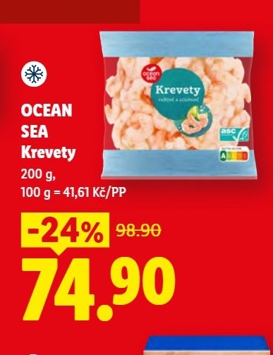 OCEAN SEA Krevety