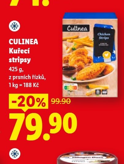 CULINEA Kuřecí stripsy