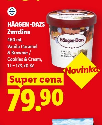 HÄAGEN-DAZS Zmrzlina