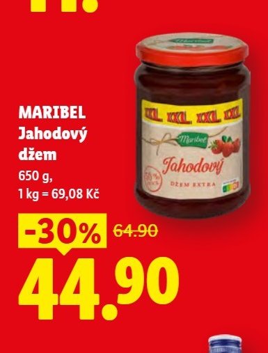 MARIBEL Jahodový džem