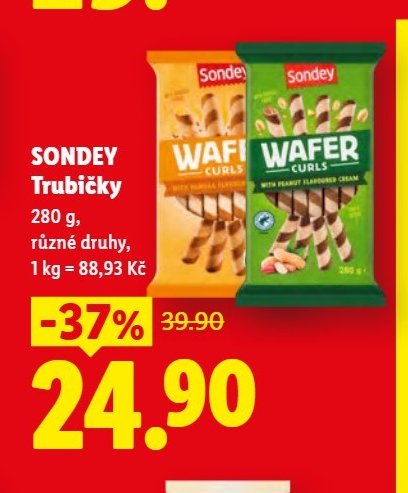 SONDEY Trubičky