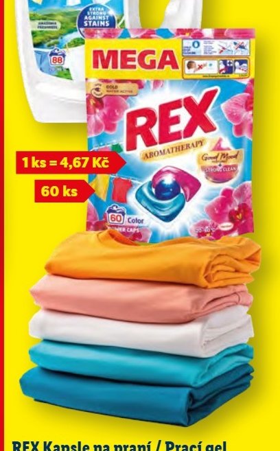REX Kapsle na praní
