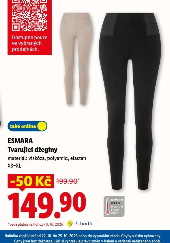 ESMARA Tvarující džegíny