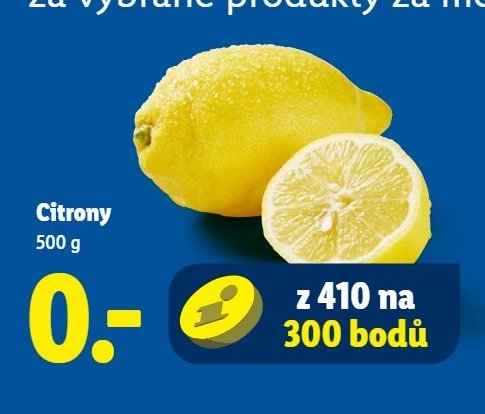 Citrony 500 g