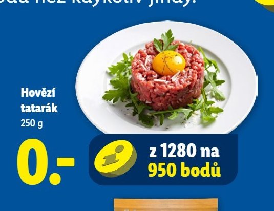 Hovězí tatarák 250 g