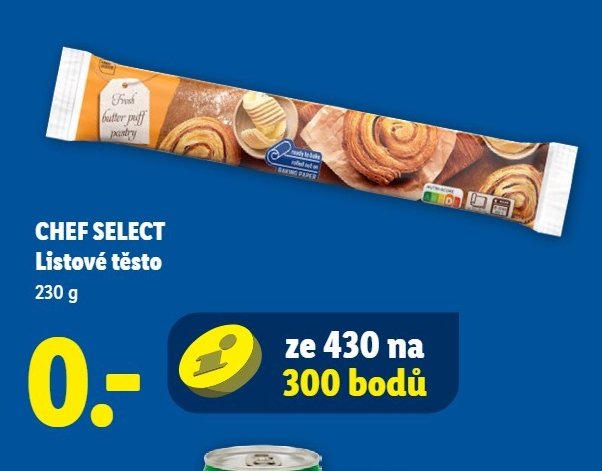CHEF SELECT Listové těsto 230 g