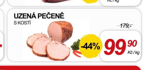 Uzená pečeně s kostí