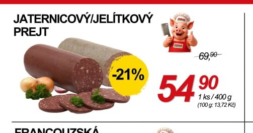 JATERNICOVÝ/JELÍTKOVÝ PREJT