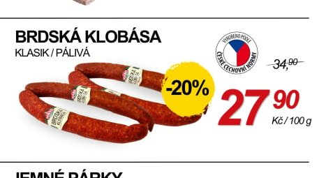 BRDSKÁ KLOBÁSA