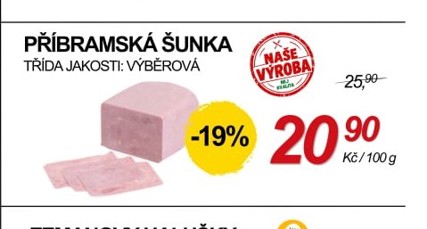 PŘÍBRAMSKÁ ŠUNKA