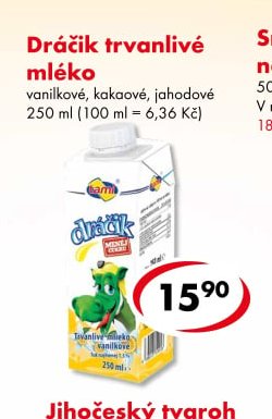 Dráčik trvanlivé mléko