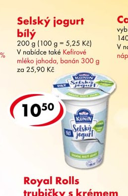 Selský jogurt bílý