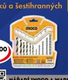 Sada vrtáků a šestihranných bitů