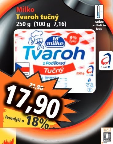 Milko Tvaroh tučný
