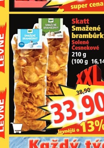 Skatt Smažené brambůrky