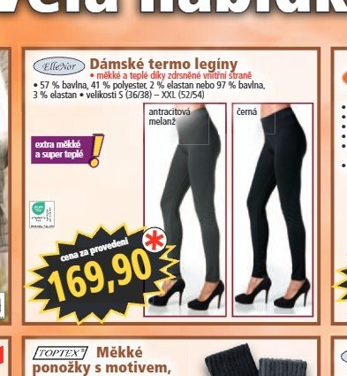 Dámské termo legíny