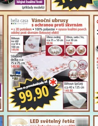 Vánoční ubrusy