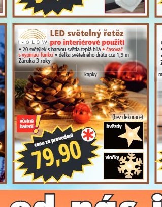 LED světelný řetěz