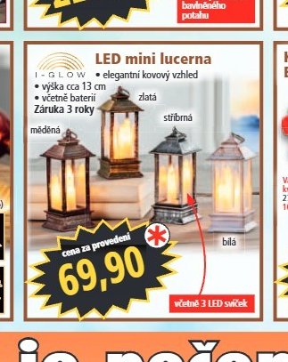 LED mini lucerna