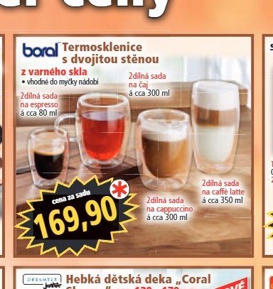 Termosklenice s dvojitou stěnou