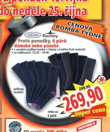 Ronley Froté ponožky